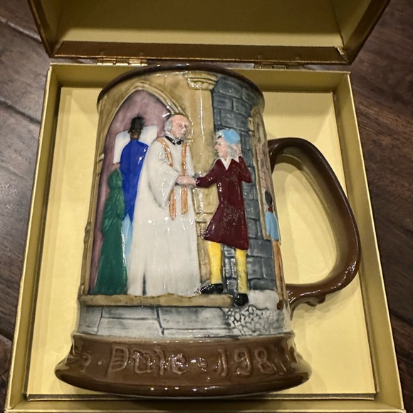 Vintage ROYAL DOULTON Set of 7 Christmas Carol Charles Dickens. Limited Edition. - Picture 7 of 16